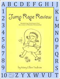Patriotic Penmanship Jump Rope Review (cursive review)